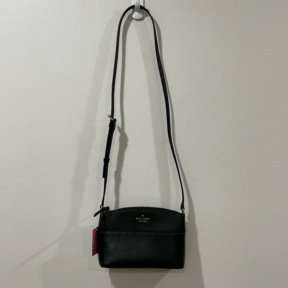 Kate Spade New York Grove Street Millie Leather Handbag - Black New With Tags